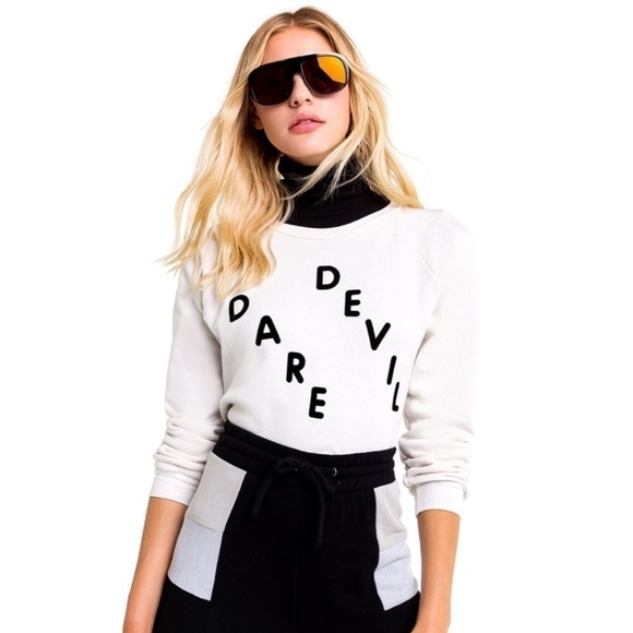 Wildfox Dare Devil Junior Sweatshirt - Picture 4 of 9